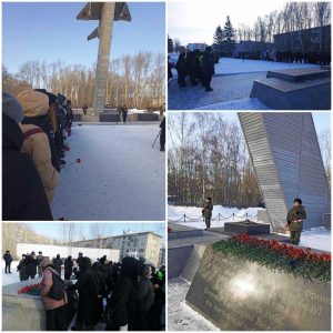 Дань памяти защитникам Сталинграда